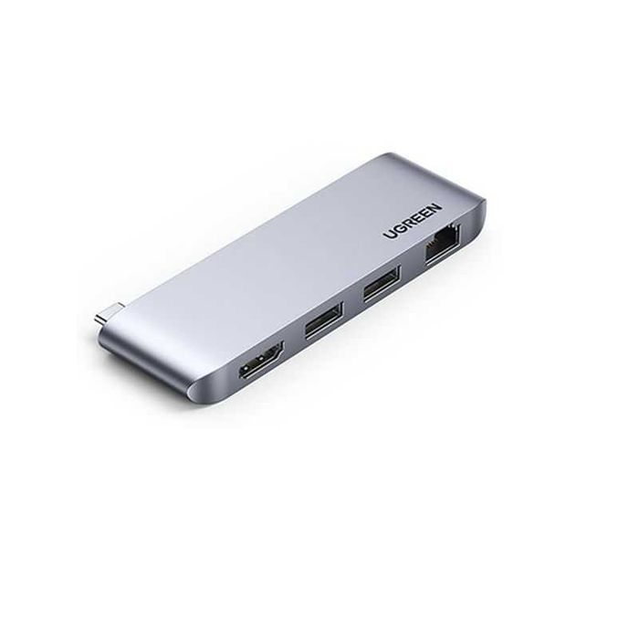 Многофункциональная док-станция Ugreen usb-c Tupe-C Lan HDMI