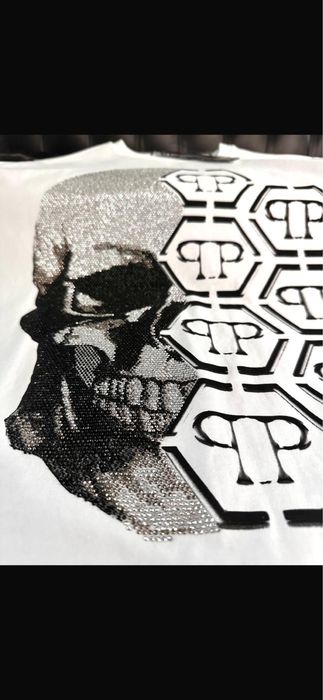 Мъжки тениски Philipp Plein с камъни
