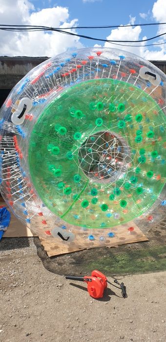 ЗОРБ. РОЛЛЕР. Цилиндр.  Водный аттракцион