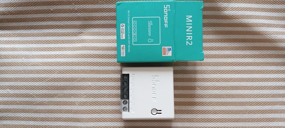 Sonoff mini r2 умное реле для умного дома