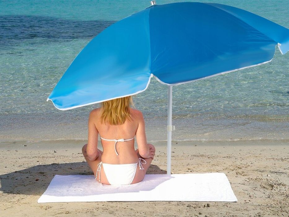 Плажен чадър за  п