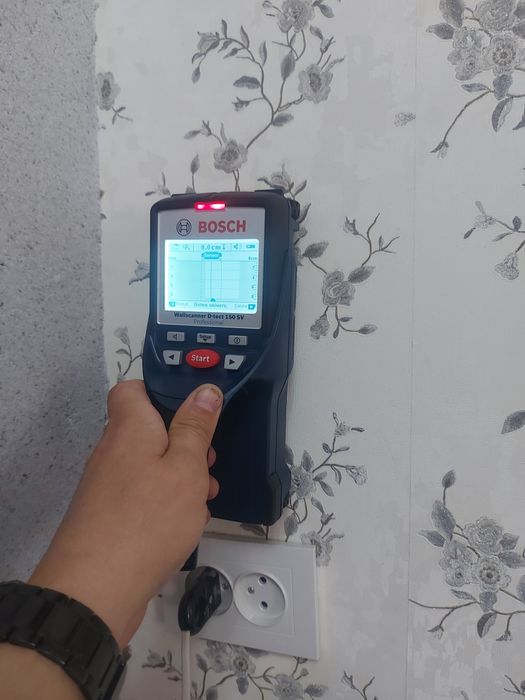 сканирование стен и перекрытий