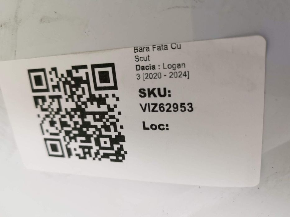 Предна броня с предпазен щит Дачия Логан 3 / Dacia Logan 3 - Оригиналн