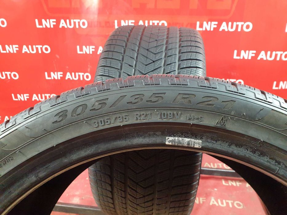 Anvelope M+S 305/35/21 - PIRELLI - 7 MM - DOT 2018 !