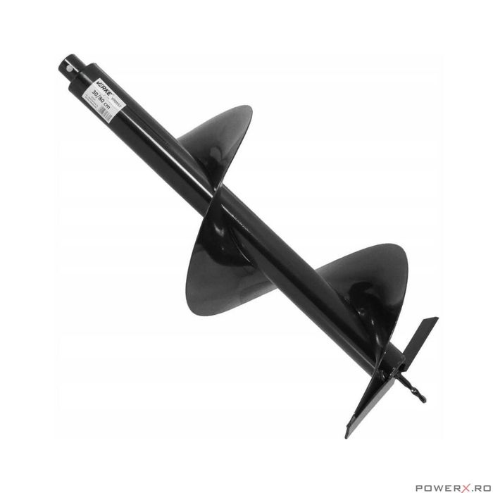 Burghiu pamant 30 cm x 80 cm, pentru motoburghiu, Verke