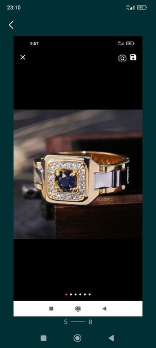 Мужская печатка,с камнем