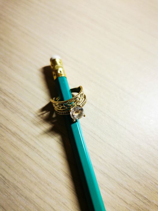 Vand inel aur dama 14 k model superb