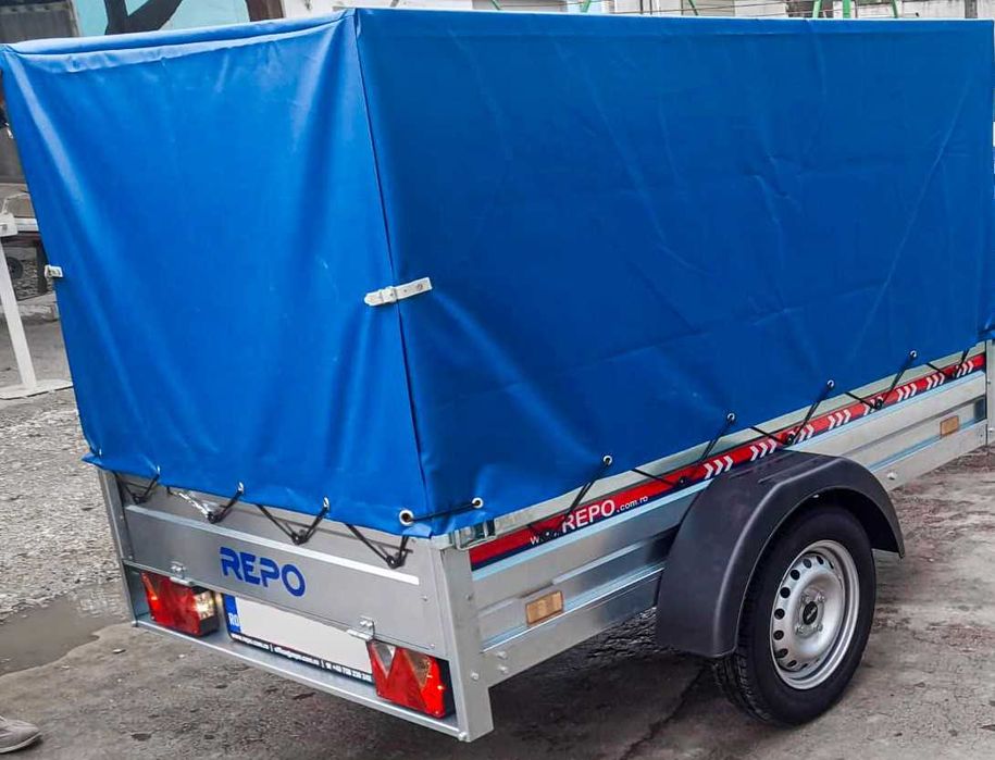 Remorca 750 kg NOUA REPO accesorizabila ,Rar Inclus garantie 2 ani