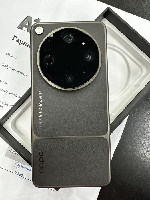 Oppo Find X9 Ultra Европейски 24м. гаранция А1 нов 512GB 12+12GB RAM