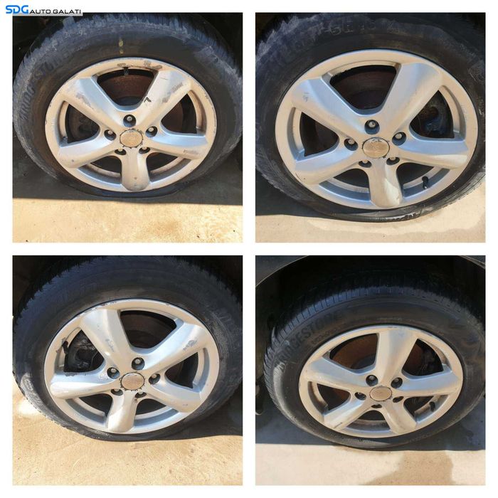 Set 4 Jante Roti Aliaj Aluminiu 205 55 16 R16 5x114.3 CB 67.1 Mazda MX5 2005 - 2015 [Q2285]