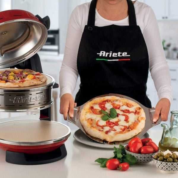 Двойна фурна за пица с каменни плочи Ariete Double Pizza Maker НОВА