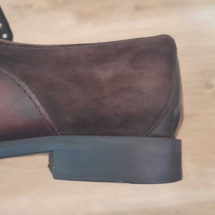 Giovane Gentile Monk Shoes / 41р / Туфли Оксфорды Броги  Монки