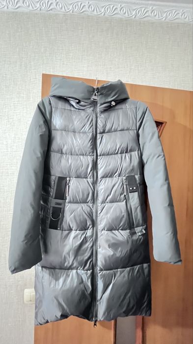 Куртка зимняя удлиненная теплая