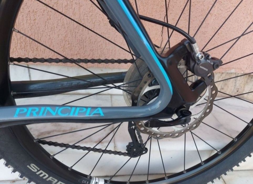 Bicicleta  Principia msl, carbon, slx, furcă recon