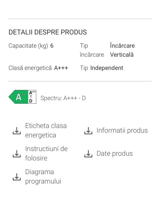 Mașina de spalat Whirlpool