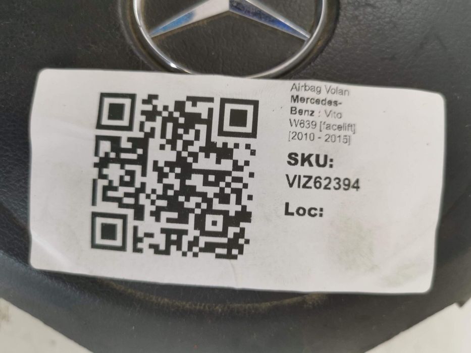 Airbag за волан Мерцедес-Бенц Вито / Mercedes-Benz Vito W639 [фейслифт