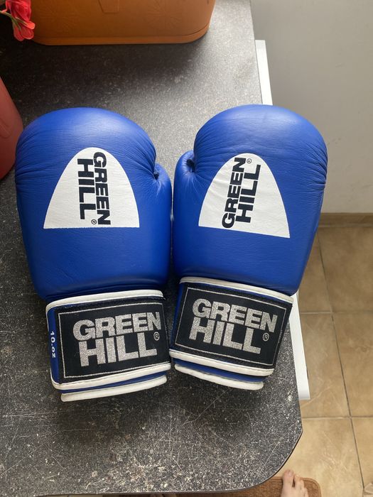 Green Hill професионални боксови ръкавици Tiger