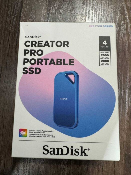 Портативный твердотельный накопитель SanDisk Creator Pro  4 ТБ
