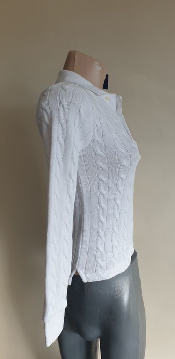 POLO Ralph Lauren Cable Pima Cotton  S  НОВО!  ОРИГИНАЛ Дамски Пуловер