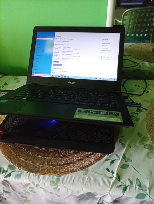 Laptop 14"Acer Aspire 3, Wi-Fi, 500 GB, 4 GB DDR3, SD, cooler, Windows