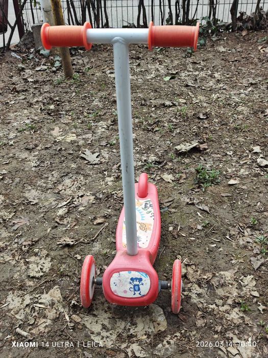 Trotinetă copii 3 roți stabilă – ideală începători