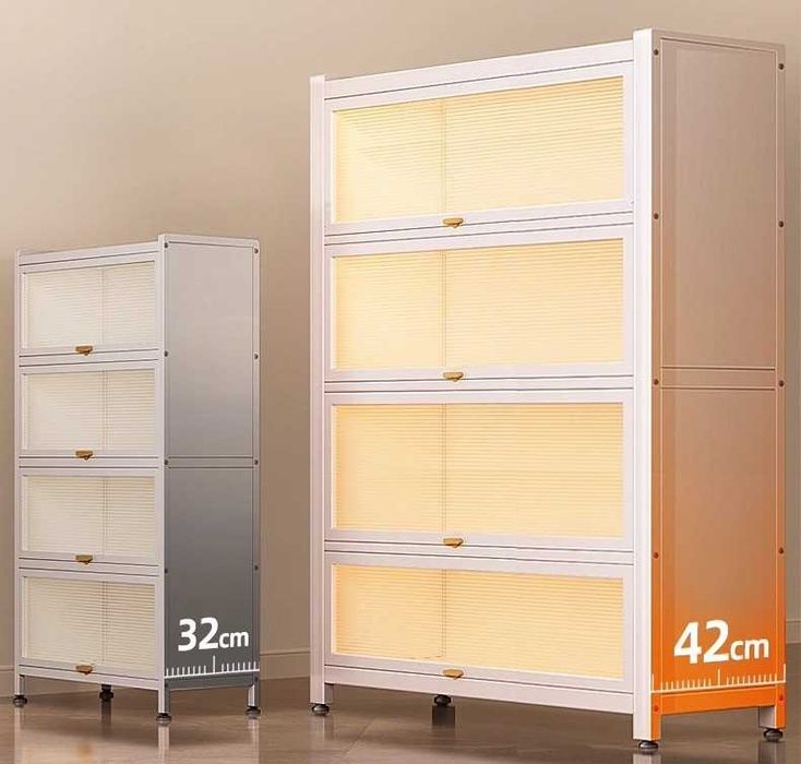 металлический шкаф/ Чангдан ҳимояланган, полкали ошхона буфети