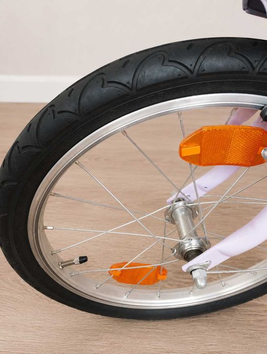 Детски велосипед Kikkaboo Kikkaride 16" с кошница и багажник – отлично състояние 2 броя