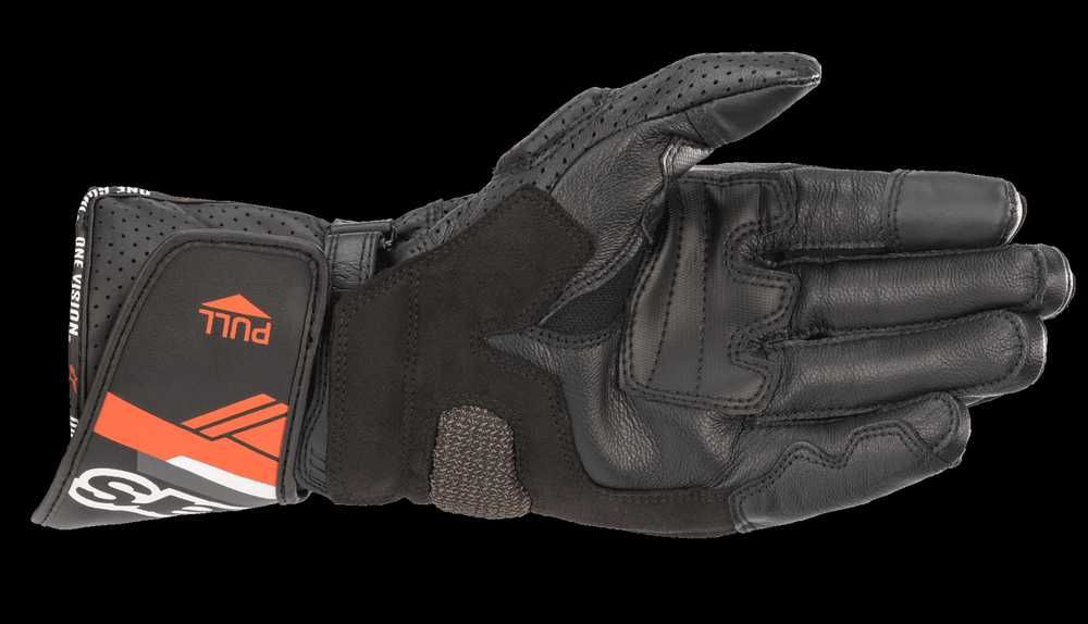 НОВИ Кожени Мото Ръкавици Alpinestars Sp-8 V3 Black-Red Fluo