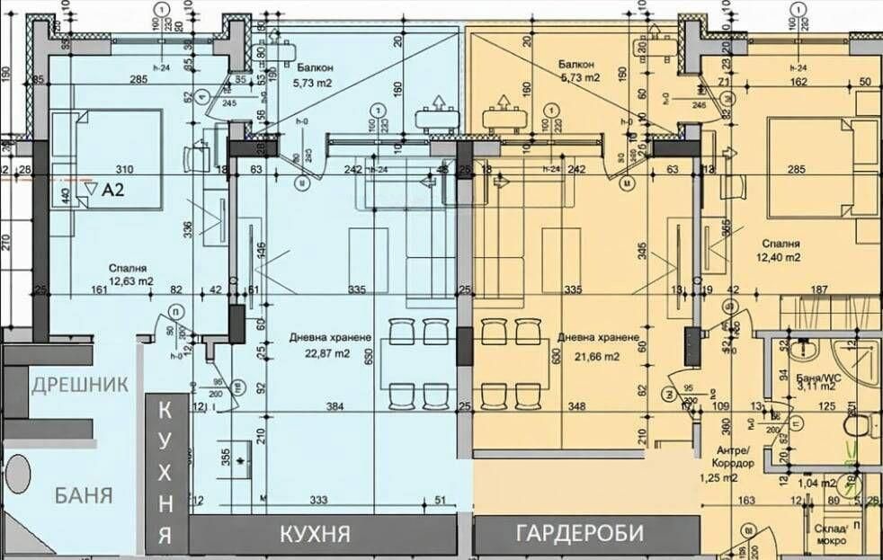 Многостаен апартамент в кв. Хоризонт