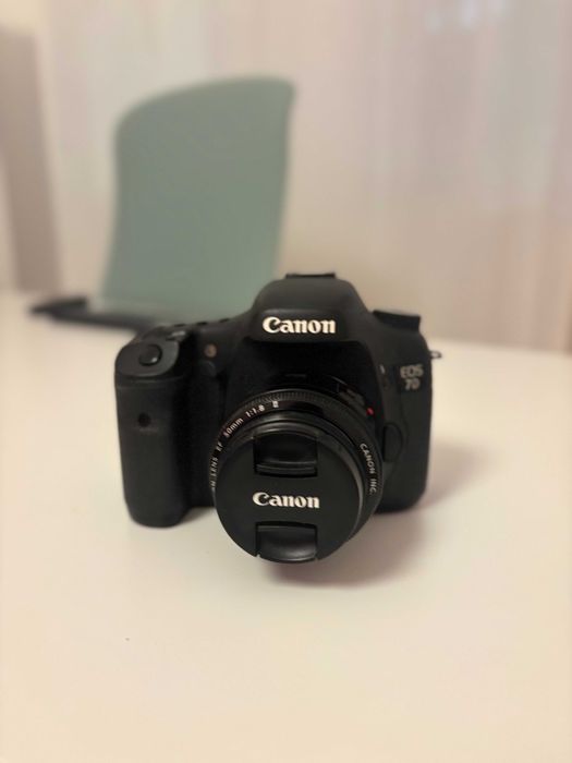 Kit Complet Canon 7D + 2 Obiective + Grip + Accesorii