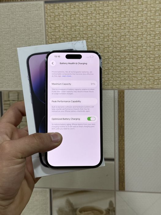 Iphone 14 pro 256 gb 91%