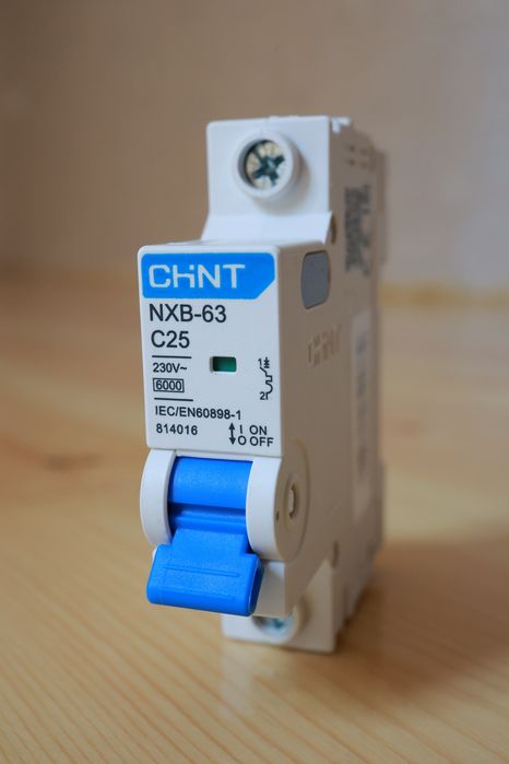 CHiNT NXB-63 C25, C40, C63 Автоматический выключатель.