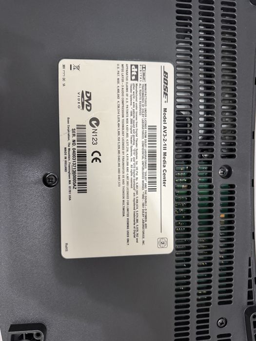 Vand sistem Bose 3-2-1