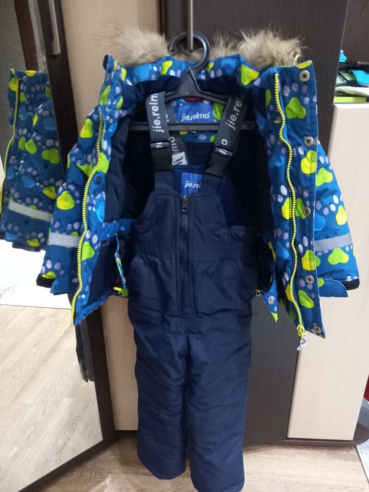 Детский зимний комбинезон