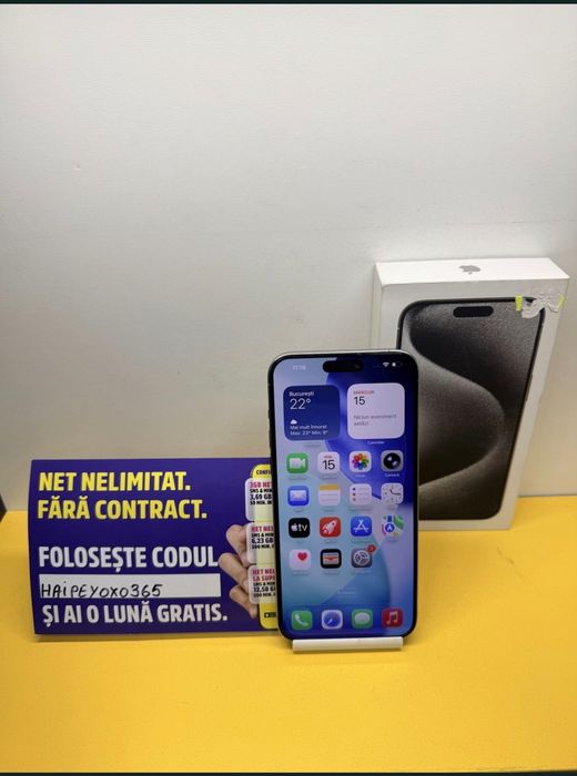 iPhone 15 Pro Max Natural Titanium