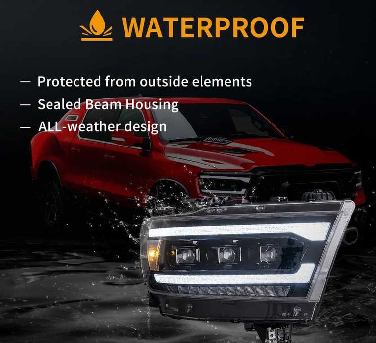 Комплект тунинг LED Matrix  фарове  DODGE RAM 2019+