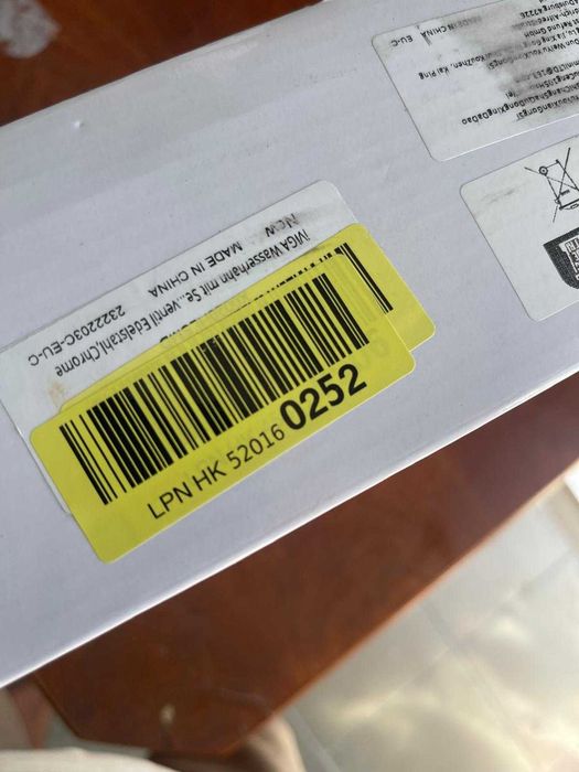 Robinet automat cu senzor infraroșu, robinet fără contact cu supapă de amestec pentru apă caldă și rece, pentru bucătărie și baie, cromat