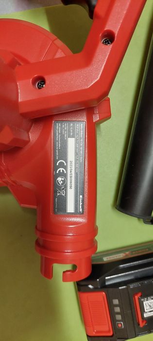 Акумулаторна въздуходувка Einhell TE-CB 18/180 Li-Solo Power X-Change