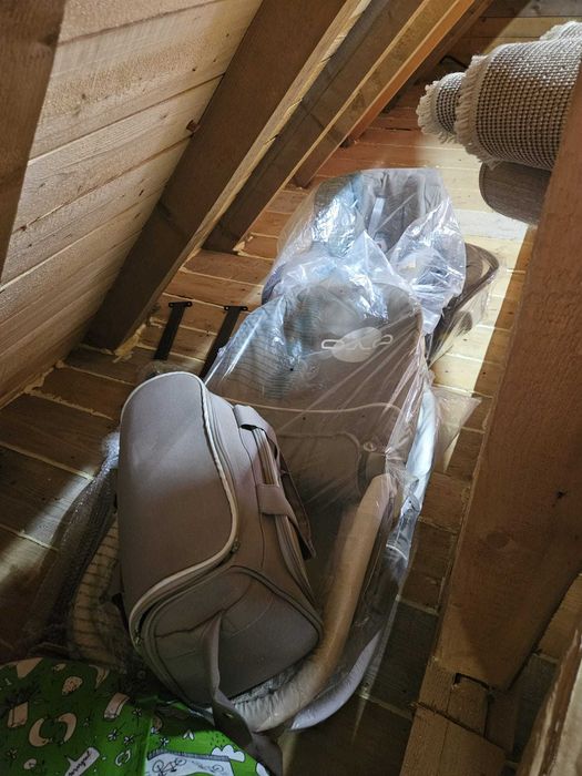 Carucior gemeni 3 în 1 ,marca Brevi.