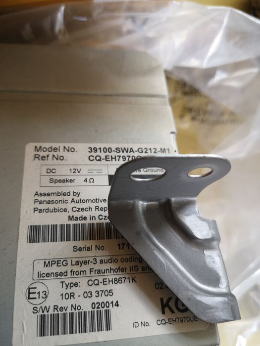 Радио и СД за Хонда CRv оригинална, запазена