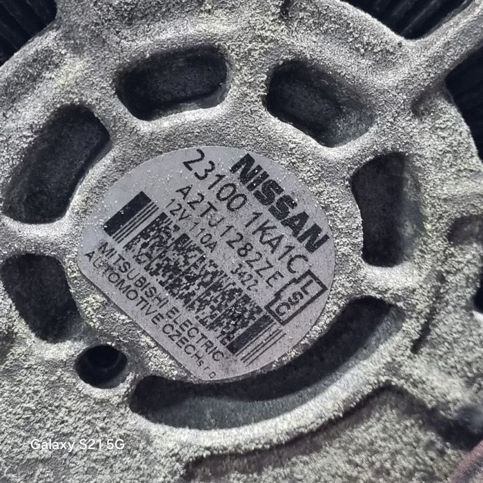 Alternator Nissan Qashqai Facelift 1.6 Benzina 2010 - 2013 117CP 1598CC HR16DE Euro5 ...