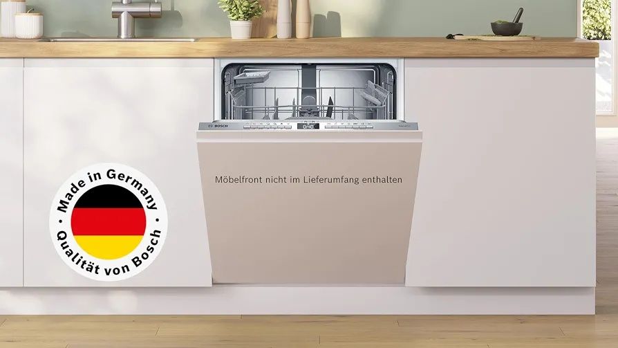 Нова инверторна съдомиялна  за пълно вграждане Bosch SBV4EAX28E, Серия 4, Smart XXL  13 комплекта