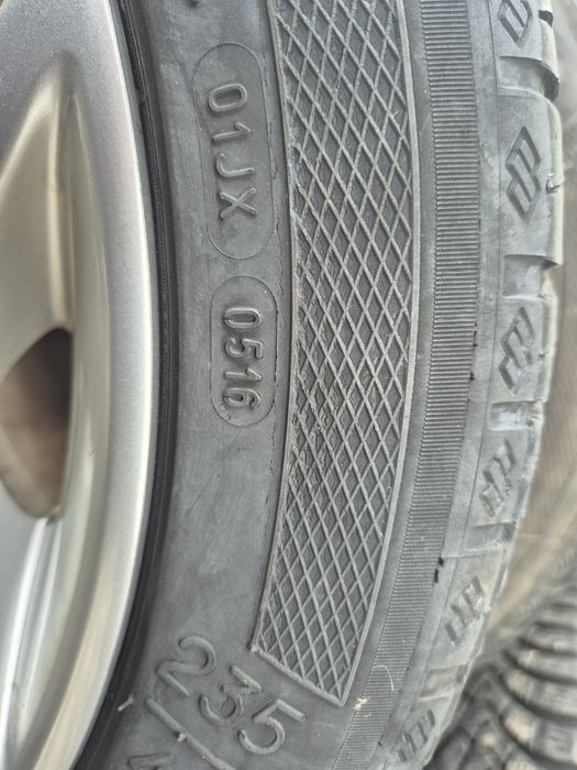 4бр летни гуми Клебер/235-45-18/2016г/ 5мм грайфер/