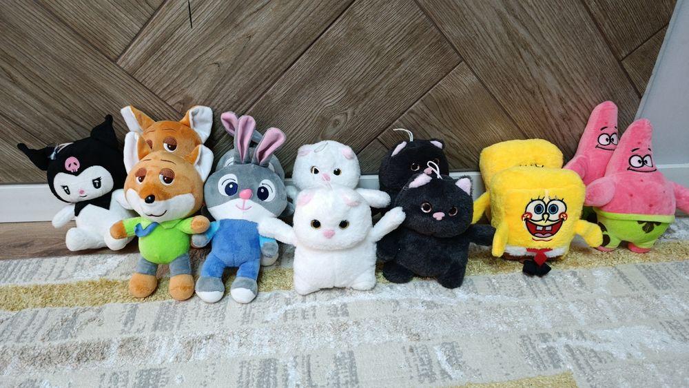 Красивые  мягкие игрушки