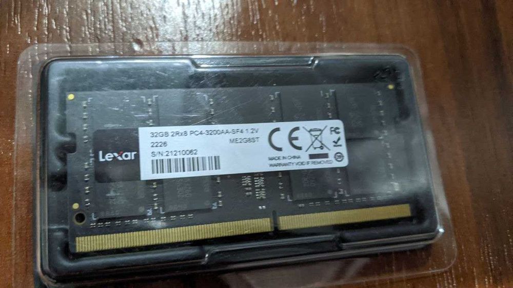 Оперативная память ноутбука  SO-DIMM DDR4 16-32 GB