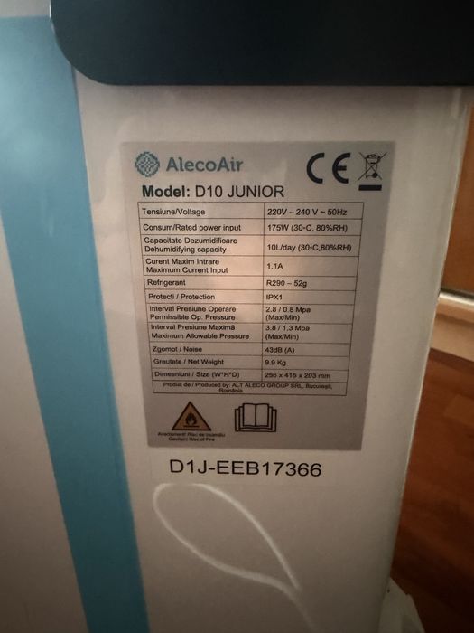 Vand dezumidificator