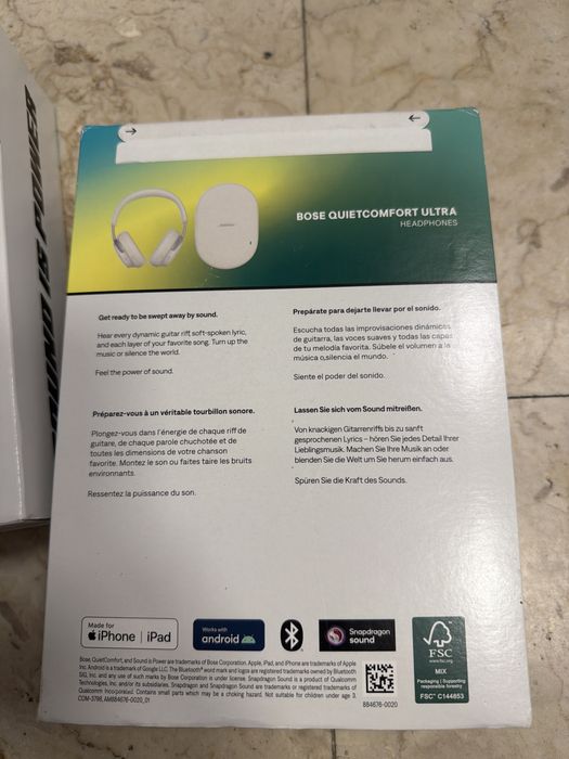 Casti bose quietcomfort ultra headphones noi sigilate originale