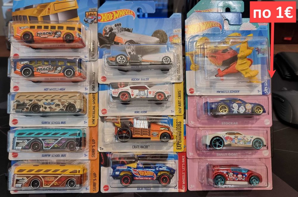 Hot Wheels колички / моделчета