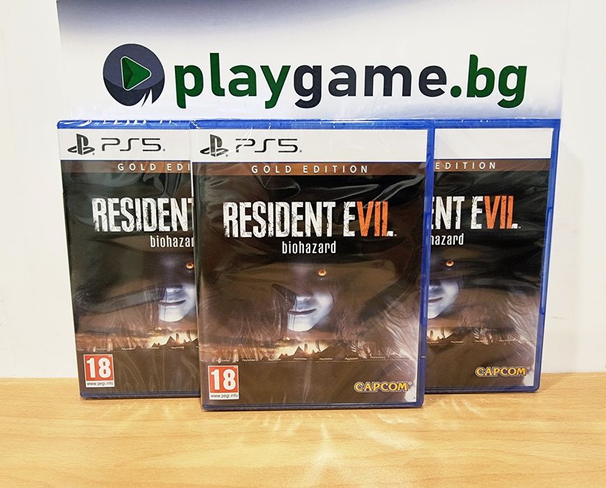 Чисто нова игра Resident Evil VII Gold Edition за PS5