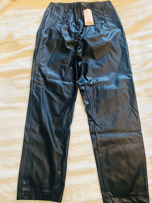 Vand pantaloni piele Noi, marimea 40